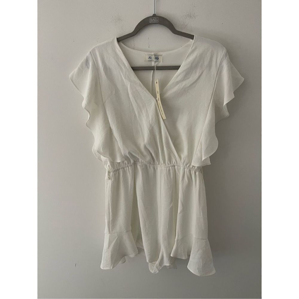 She + Sky Romper Size M